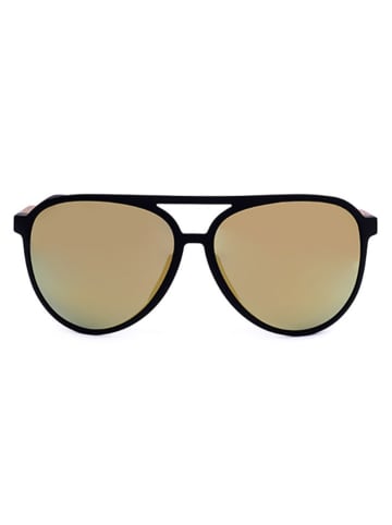 adidas Unisex-Sonnenbrille in Schwarz/ Gelb-Blau