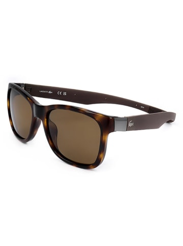 Lacoste Unisex-Sonnenbrille in Havana/ Braun