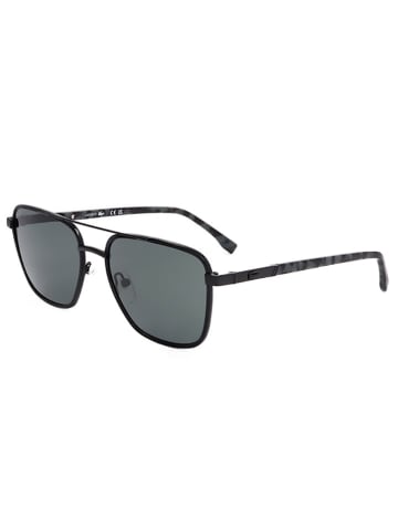 Lacoste Unisex-Sonnenbrille in Schwarz/ Grau