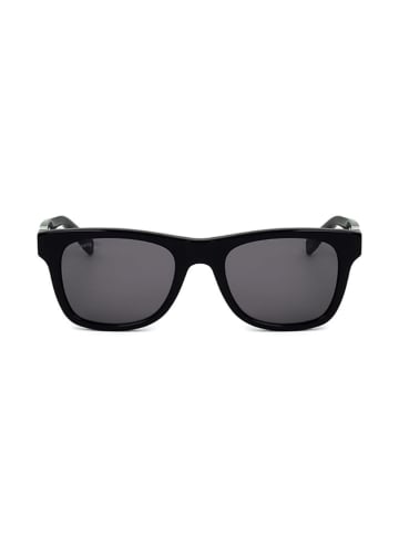 Lacoste Okulary przeciwsłoneczne unisex w kolorze czarno-szarym