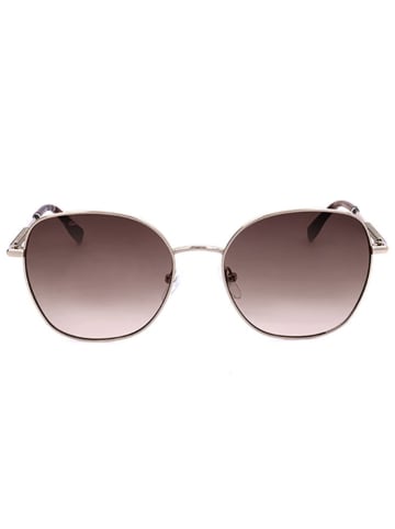 Lacoste Dameszonnebril goudkleurig/bruin