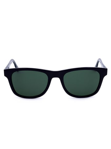 Lacoste Okulary przeciwsłoneczne unisex w kolorze czarno-szarym