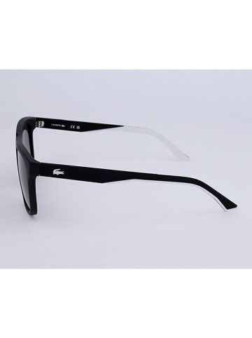Lacoste Męskie okulary przeciwsłoneczne w kolorze czarno-szarym