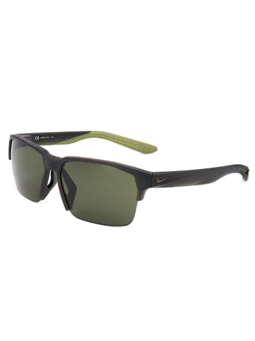 Nike Męskie okulary przeciwsłoneczne w kolorze czarno-zielonym