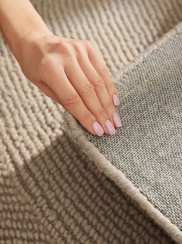 Hanse Home Wełniany dywan "Eleni" w kolorze beżowym