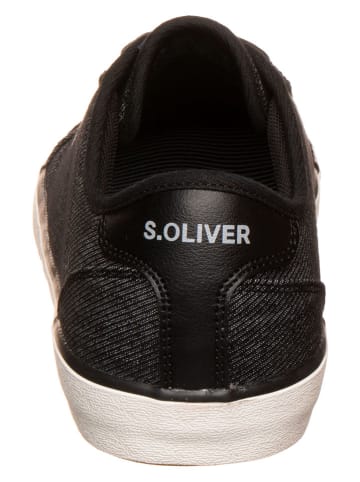s.Oliver Sneakers in Schwarz