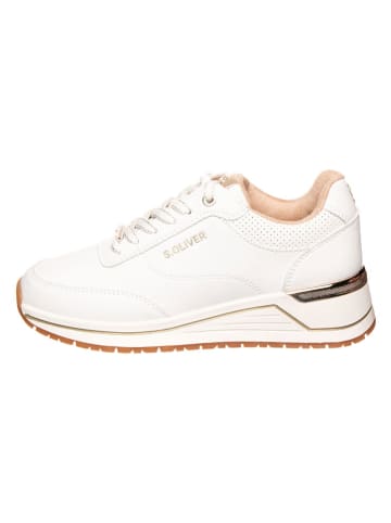 s.Oliver Sneakers wit