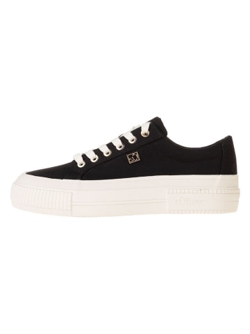 s.Oliver Sneakers in Schwarz