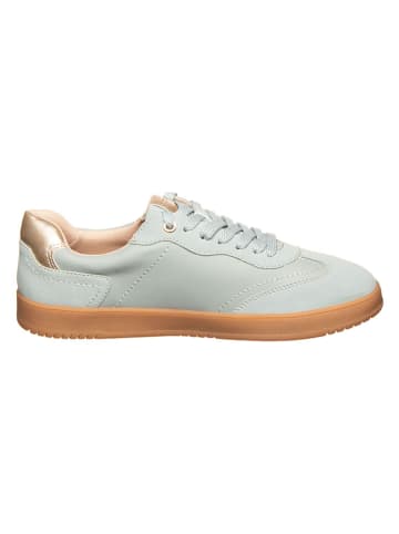 s.Oliver Sneakersy w kolorze błękitno-złotym