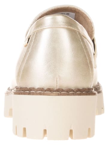 s.Oliver Mocassins goudkleurig
