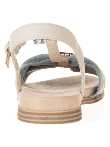 s.Oliverrrrr Sandalen lichtblauw/beige