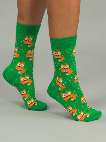 Funky Steps 2-delige set: sokken groen