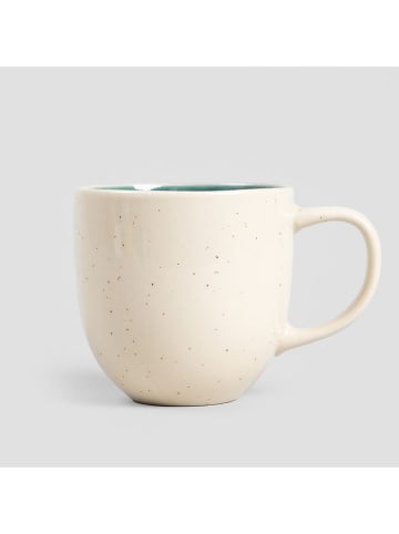 Homla Kubek "Sedano" w kolorze kremowo-turkusowym - 300 ml