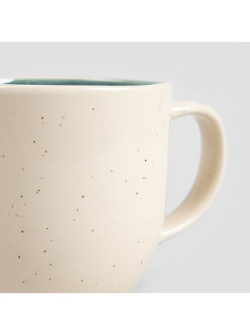 Homla Tasse ''Sedano'' in Creme/ Türkis - 300 ml