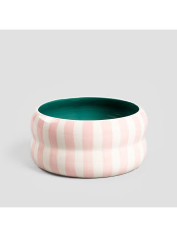 Homla Schale "Bitti" in Rosa/ Weiß/ Grün - Ø 14 cm