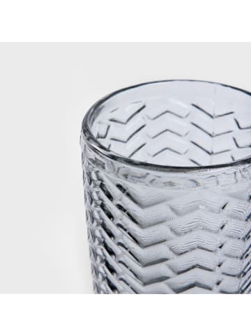 Homla 4-delige set: drinkglazen "Lunnis" blauw - 350 ml