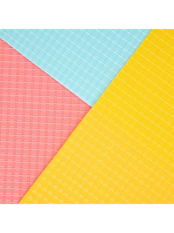 Homla 3er-Set: Schneidebretter "Solare" in Rosa/ Gelb/ Hellblau