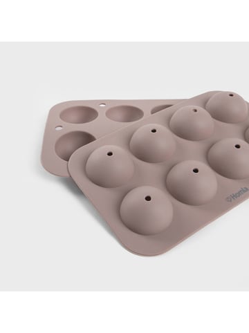 Homla Forma "Easy Bake" w kolorze szarobrązowym do muffinek - 21 x 10,5 cm