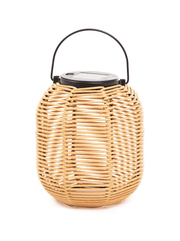 Homla Solarlaterne "Fonar" in Natur - (H)19 x Ø 17,5 cm