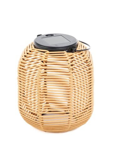Homla Solarlaterne "Fonar" in Natur - (H)19 x Ø 17,5 cm