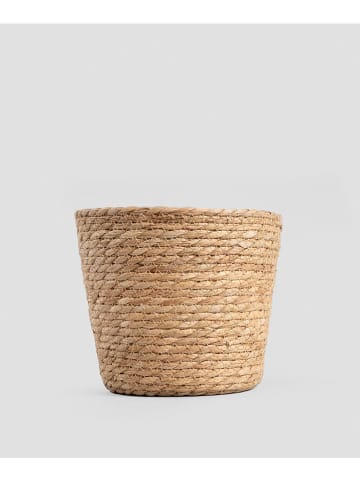 Homla Blumenübertopf ''Lumbo'' in Beige - (H)23 x Ø 19 cm