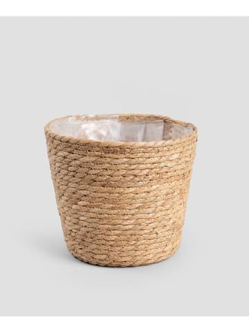Homla Blumenübertopf ''Lumbo'' in Beige - (H)23 x Ø 19 cm