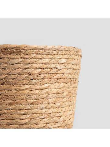 Homla Blumenübertopf ''Lumbo'' in Beige - (H)23 x Ø 19 cm