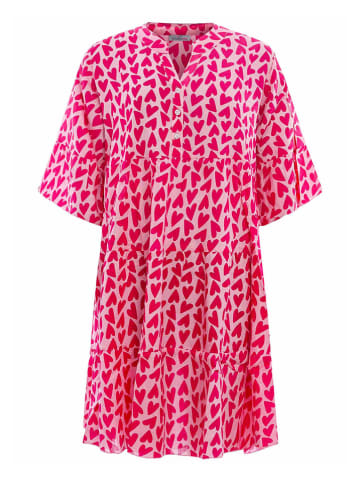 Zwillingsherz Kleid in Rosa/ Pink
