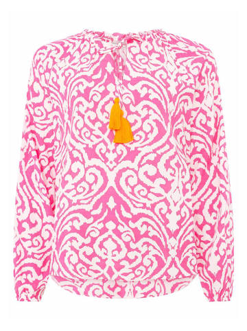 Zwillingsherz Bluse "Ornamente" in Pink