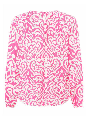 Zwillingsherz Blouse "Ornamente" roze