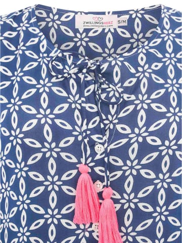 Zwillingsherz Jurk "Stargazing" donkerblauw