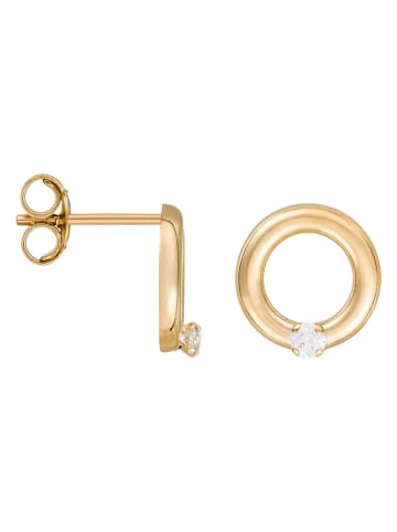 OR ÉCLAT Gouden oorstekers "Bulle d'or"