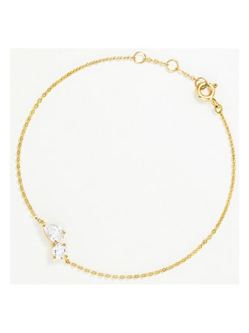 OR ÉCLAT Gouden armband "Maelys" met edelstenen