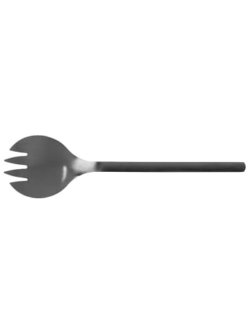 Wenko 2tlg. Set: Salatbesteck "Nagy" in Schwarz - (L)29 cm