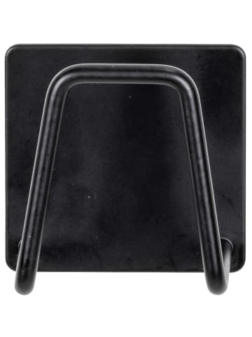 Wenko Universalhalter "Edea" in Schwarz - (B)5 x (H)5 cm