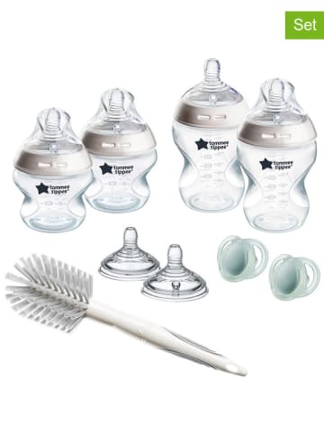 tommee tippee 9tlg. Babyflaschen-Set ''Natural start'' in Beige