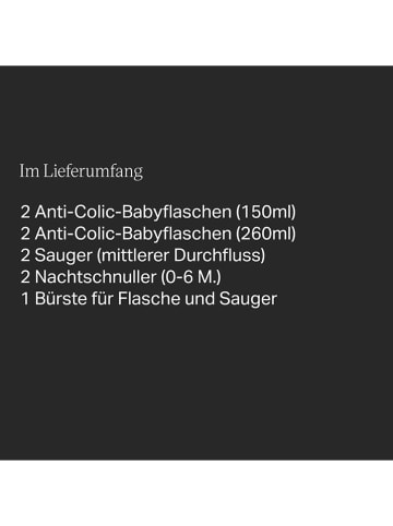 tommee tippee 9tlg. Babyflaschen-Set ''Advanced AntiColic'' in Türkis
