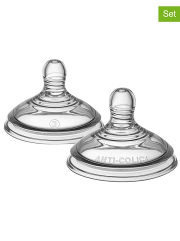 tommee tippee 2er-Set: Sauger ''Advanced AntiColic - Fast Flow''