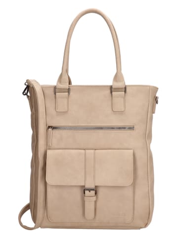 Beagles Schoudertas "Carino" beige - (B)30 x (H)37 x (D)9,5 cm