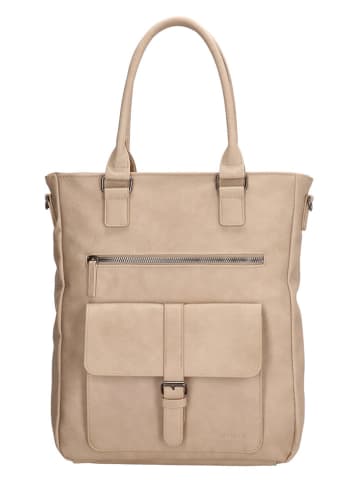 Beagles Schoudertas "Carino" beige - (B)30 x (H)37 x (D)9,5 cm