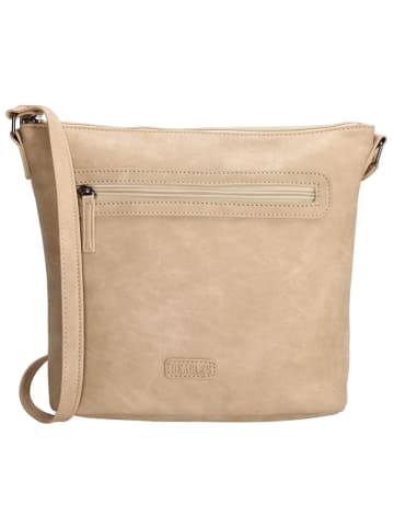 Beagles Schoudertas "Oliva" beige - (B)28 x (H)24 x (D)10 cm