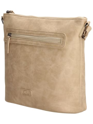 Beagles Schoudertas "Oliva" beige - (B)28 x (H)24 x (D)10 cm