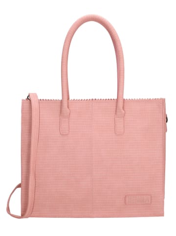 ZEBRA Schultertasche "Sanne" in Rosa - (B)34 x (H)28 x (T)12 cm