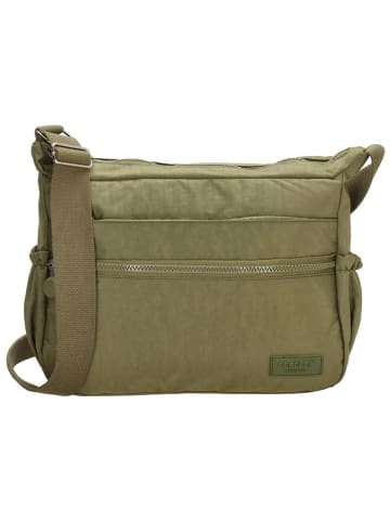 Beagles Torebka "Vilhena" w kolorze khaki - 35 x 26 x 11 cm
