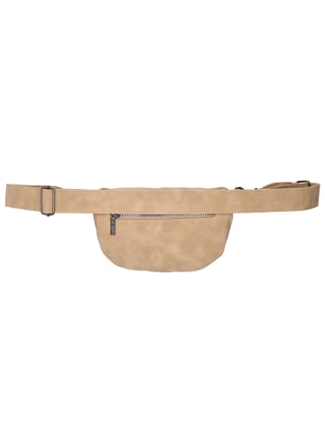 ZEBRA Gürteltasche "Lisa" in Beige - (B)23 x (H)15 x (T)6 cm
