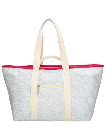 ZEBRA Strandtasche "Elise" in Hellblau - (B)68 x (H)35 x (T)25 cm