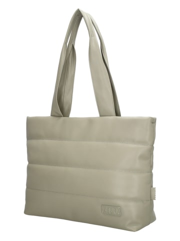 ZEBRA Schultertasche "Evie" in Grün - (B)48 x (H)30 x (T)13 cm