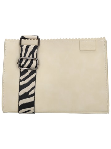 ZEBRA Umhängetasche "Merel" in Creme - (B)25 x (H)17 x (T)7 cm
