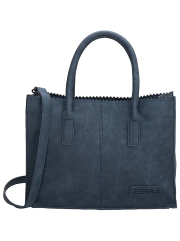 ZEBRA Handtas "Lisa XS" donkerblauw - (B)27 x (H)21 x (D)7 cm
