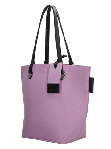 ZEBRA Shopper "Natural" paars - (B)39,5 x (H)50 x (D)23 cm